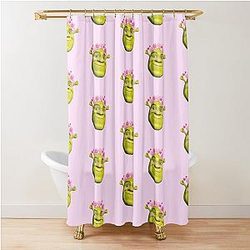 kawaii shrek  Shower Curtain