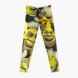 Shrek Collage  Leggings