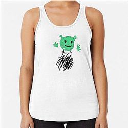Shrek Bukkake Racerback Tank Top