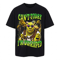 Cute I'm Swamped Meme LA 0906 Shrek T-Shirts