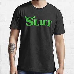 Shrek Slut - shrek slu Essential T-Shirt