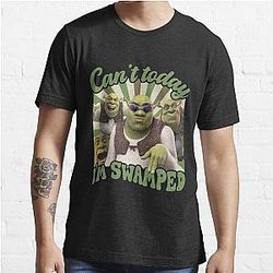 Shrek - Can't Today I'm Swamped Vintage Essential T-Shirt