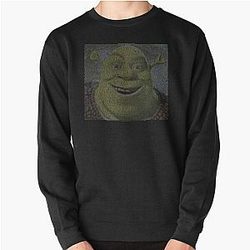 SHREK - Entire Script - With Shrek Face Pullover Sweatshirt