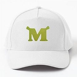 Shrek Letter M Name Baseball Cap
