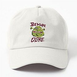 Beware Ogre Shrek Sign Dad Hat