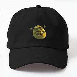 FACE SHREK shrek meme funny shrek           Dad Hat