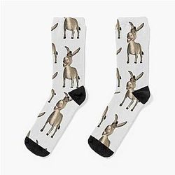 Donkey from Shrek Movie Socks
