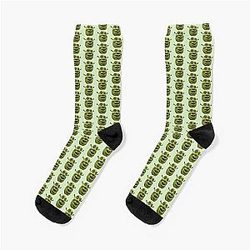 Beautiful Shrek Face Socks