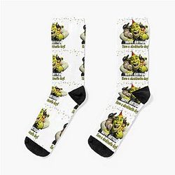 Have a shrektastic day Socks