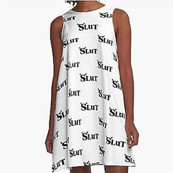 Shrek Slut                      A-Line Dress