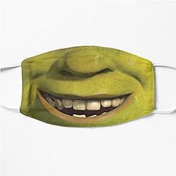 Shrek smilling Flat Mask