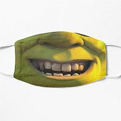 Shrek Mask Flat Mask