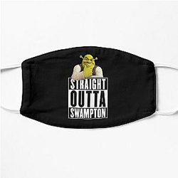Shrek - Straight Outta Swampton Flat Mask