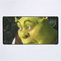 Shrek meme Desk Mat