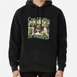Shrek - Can't Today I'm Swamped Vintage Pullover Hoodie