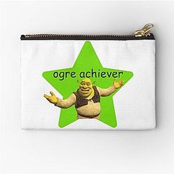 shrek pun Zipper Pouch