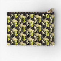 Shrek Pattern Zipper Pouch