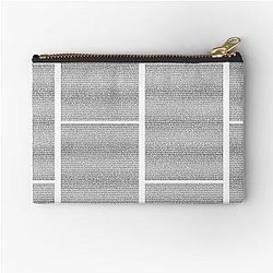 Shrek Script Zipper Pouch