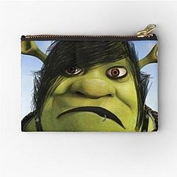 emo shrek Zipper Pouch