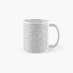 Entire Shrek Script Classic Mug
