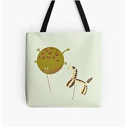 Frog and snake balloons from shrek All Over Print Tote Bag