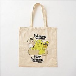 Shrek Yourself Cotton Tote Bag