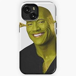 Shrek - Dwayne "The Rock" Johnson - Work of Art iPhone Tough Case