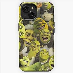 Shrek Collage  iPhone Tough Case