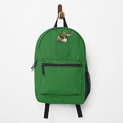Waving Pocket Shrek Backpack