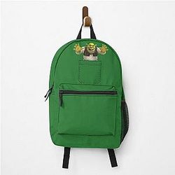 Raised Hands Pocket Shrek Backpack