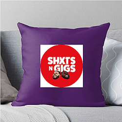 Voice Platform Shxtsngigs Podcast Pillows Cover