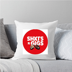 Voice Platform Shxtsngigs Podcast Pillows Cover