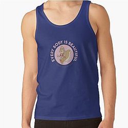 Sienna Mae Tank Tops - Every Body Is Beautiful Tank Top RB1207
