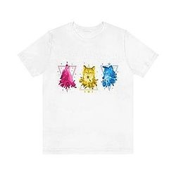 Pan Flag Shop - Pan Pride Wolves Classic Casual T-shirt