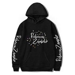 Rebecca Zamolo Hoodies – Rebecca Zamolo Printed Pullover Hoodie