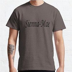 Sienna Mae Printed T-Shirt - Summer Sienna Mae Brown T-Shirts