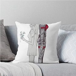 Signalis Elster Ariel Art Throw Pillow