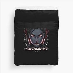 Signalis Game Merch & Collectibles Vinyl Physical Editions Posters Shirts & More for Fans Duvet Cover