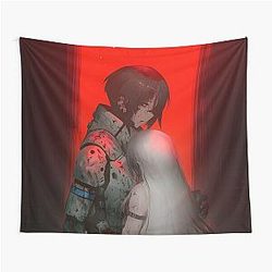 Signalis Hugging Caring Tapestry