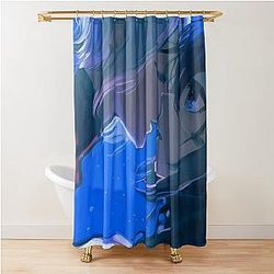 Signalis Shower Curtain