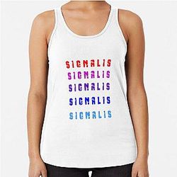signalis game racerback tank