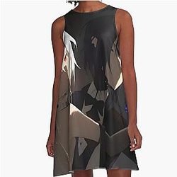Signalis A-Line Dress