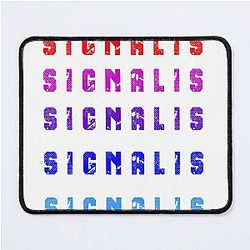 Signalis game mouse pad