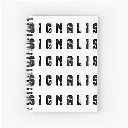 Signalis Spiral Notebook
