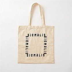 Signalis Game Cotton Tote Bag