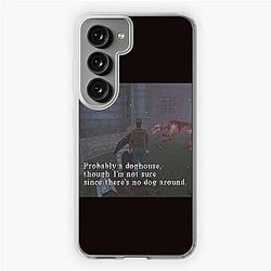 Silent Hill 1 Harry Mason Probably A Doghouse Meme Samsung Galaxy Soft Case