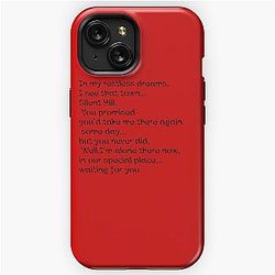 Silent hill horror video game quote t-shirt iPhone Tough Case