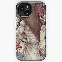 Pyramid Head and Nurses Silent Hill Chris Oz Fulton iPhone Tough Case