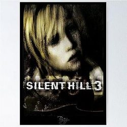 Silent Hill 3 - EU Ps2 Original Box Art (No Neon) Poster