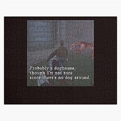 Silent Hill 1 Harry Mason Probably A Doghouse Meme Jigsaw Puzzle